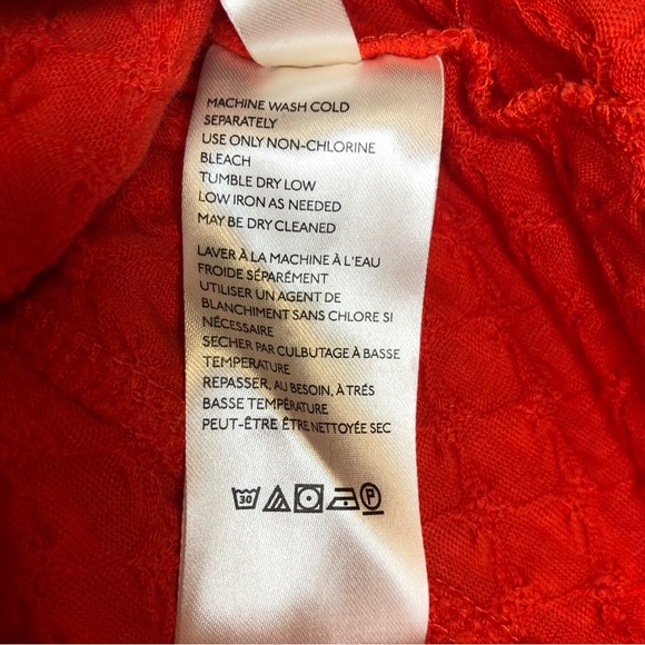 Free People Ladybug Red Long Sleeve Top Size Small - Picture 12 of 14